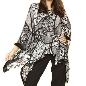 PARTY BELTED TUNIC ASYMMETRICAL MADE IN EUROPE